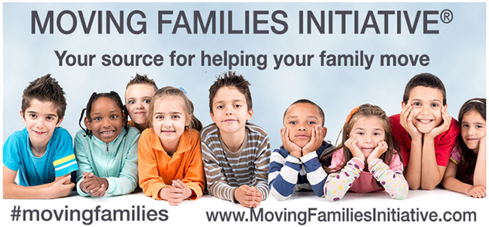 children with info for Moving Families Initiative website info 